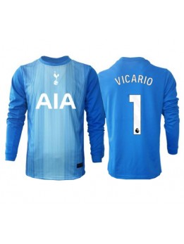 Tottenham Hotspur Guglielmo Vicario #1 Målvakt Replika Borta Kläder 2025-26 Långärmad